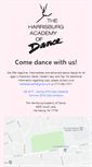 Mobile Screenshot of hadtodance.com